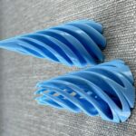 Dual-Push Fidget Cone - Blue